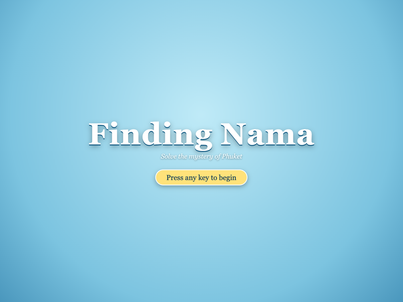 Finding Nama project visual