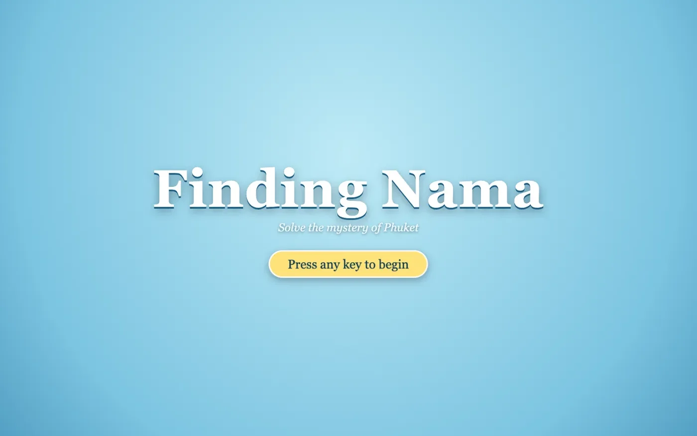 Finding Nama project visual